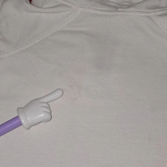 Walt Disney World Disney Parks Minnie Mouse Castle White Hoodie Sweatshirt Small - Picture 15 of 16